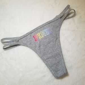 Victoria's Secret PINK Strappy Thong Panty🌈